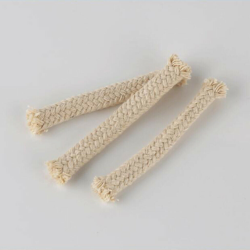 10 Pcs Alcohol Lamp Wicks Suitable For Siphon Pot, Beige Belgian Coffee Maker