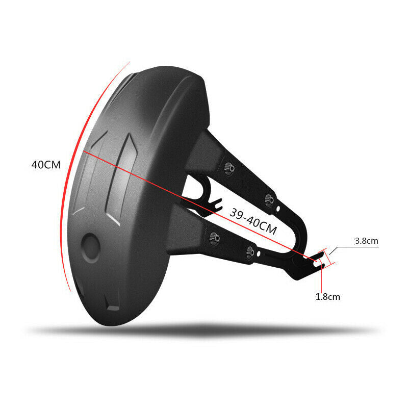 40cmx30cmx18CM Motorcycle Rear Wheel Cover Fender Splash Guard Mudguard Bracket