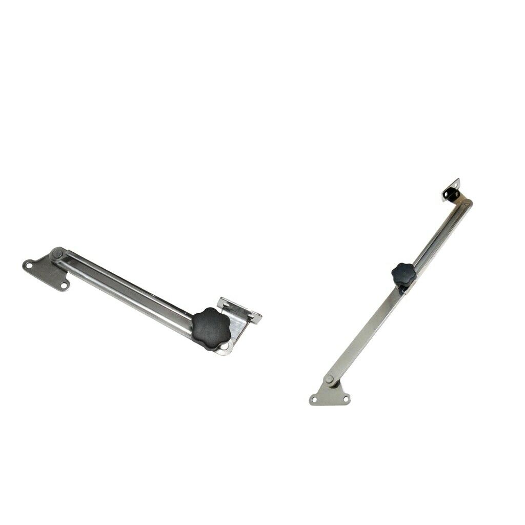 2x 8" Stainless Steel Marine Boat Locker Hatch Deck Toggle Adjustable Latch