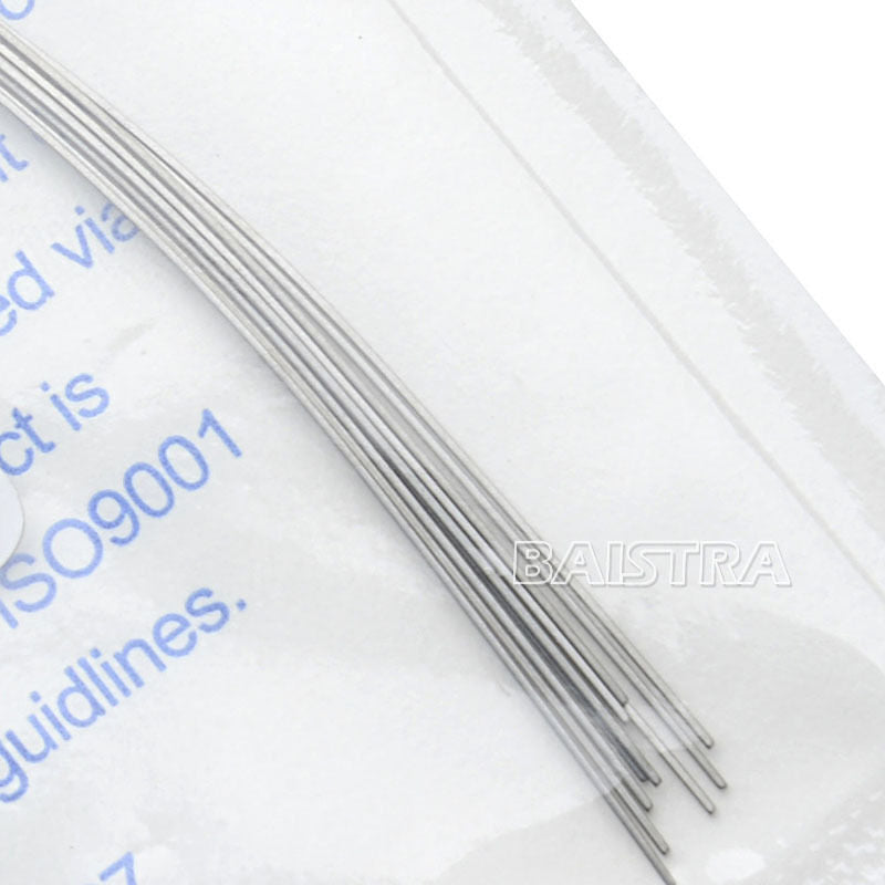 100X AZDENT Dental Orthodontic Niti Super Elastic Rectangular Arch Wire Natural
