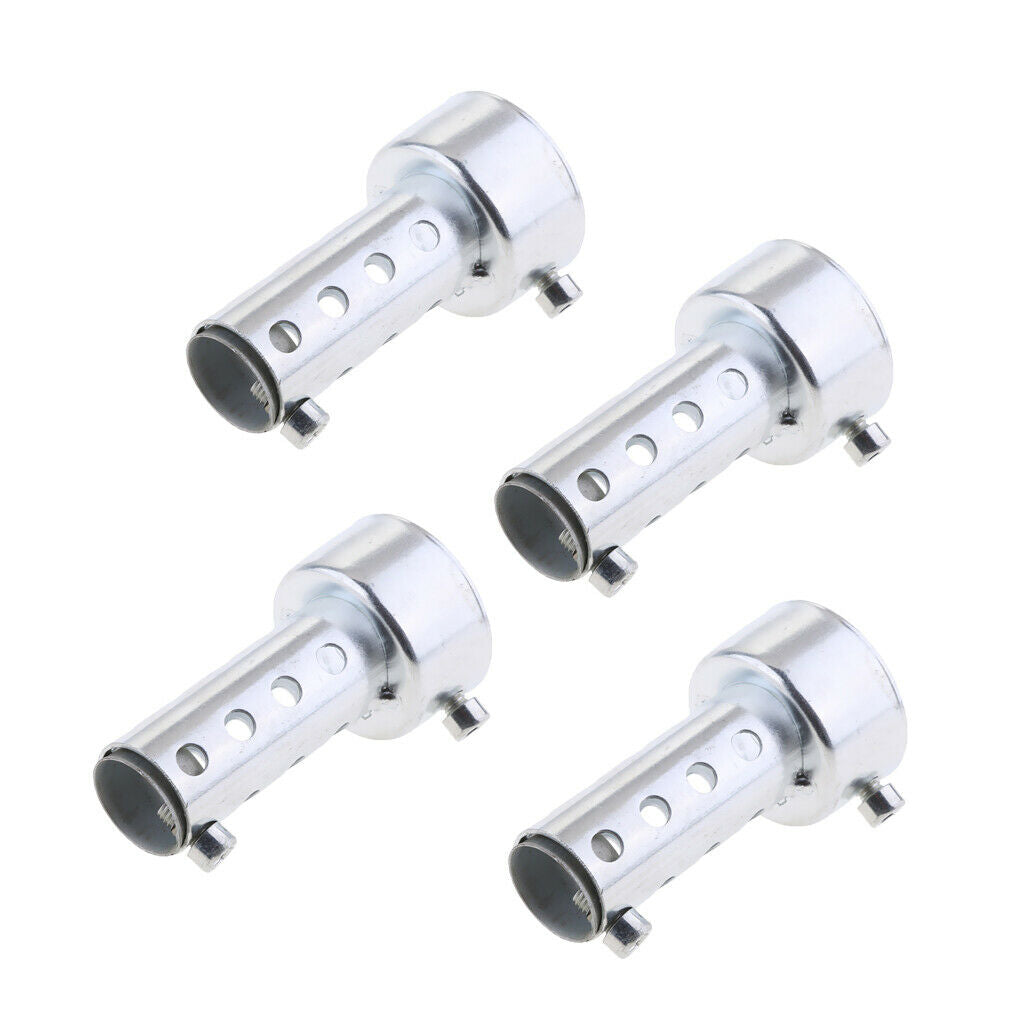 4pcs Universal Exhaust Baffle - 42mm Straight DB  - Noise Reducer