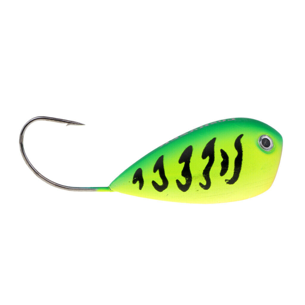 Winter Ice Fishing Lure Hard Baits 11.5g 82mm Popper Lures Topwater Color D