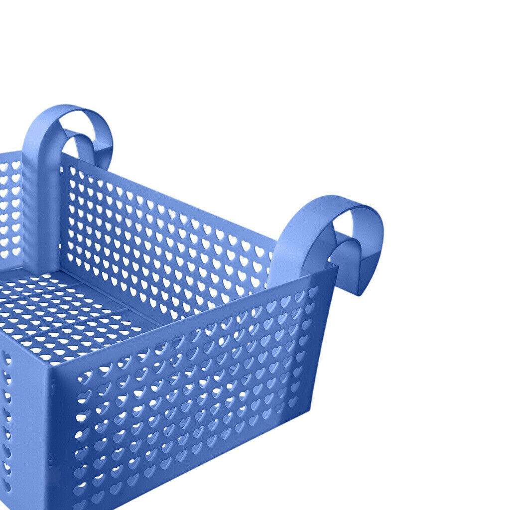 Large Capacity Frame Swimming Pool Storage Basket Hanging Plastic Organizer
