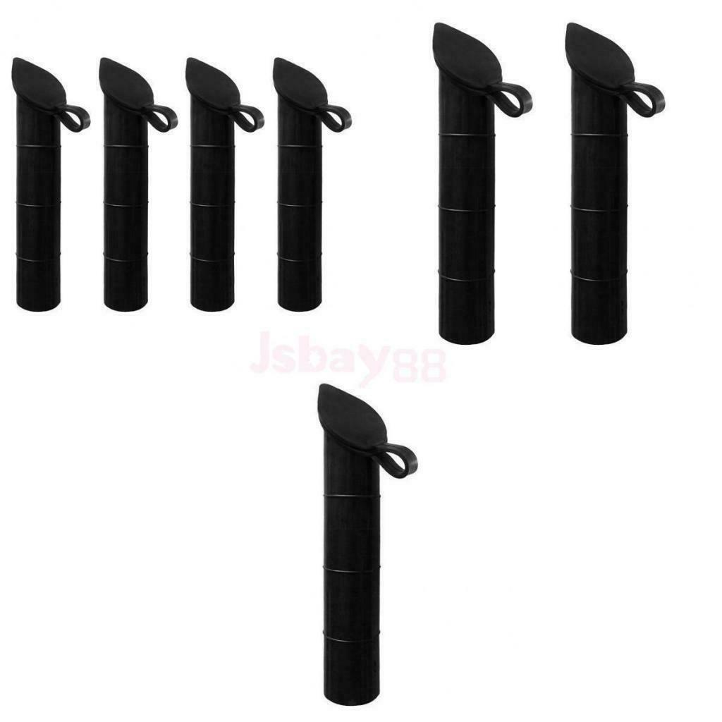 4 Rubber 30 Degree Fishing Rod Holder Inner Tube Liner   Cover Replacement