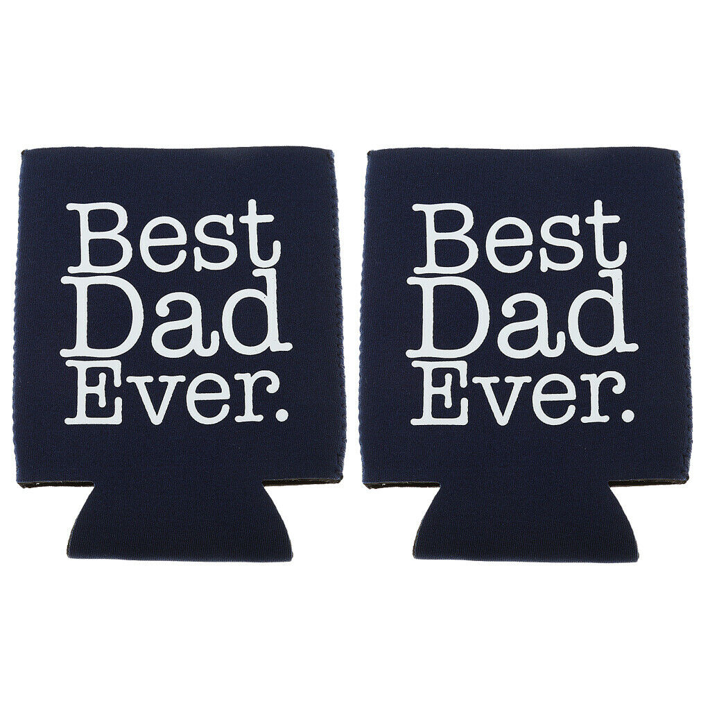 2pcs Beer Can Bottle Cooler Sleeve Wrap Holder Wedding Favor Big Little 3