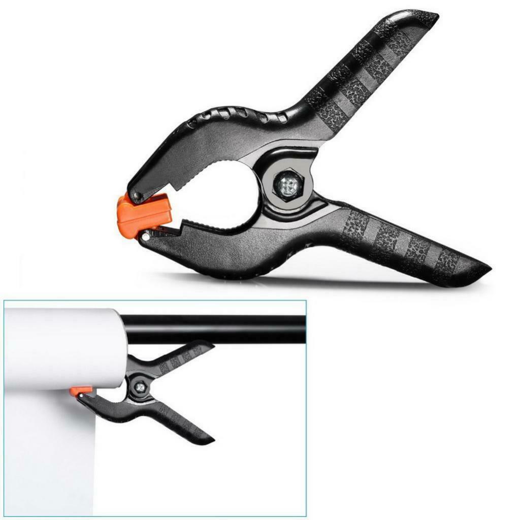 Heavy Duty Spring Clamps Muslin Clip 4.5 Inch for Photo Studio Backdrops