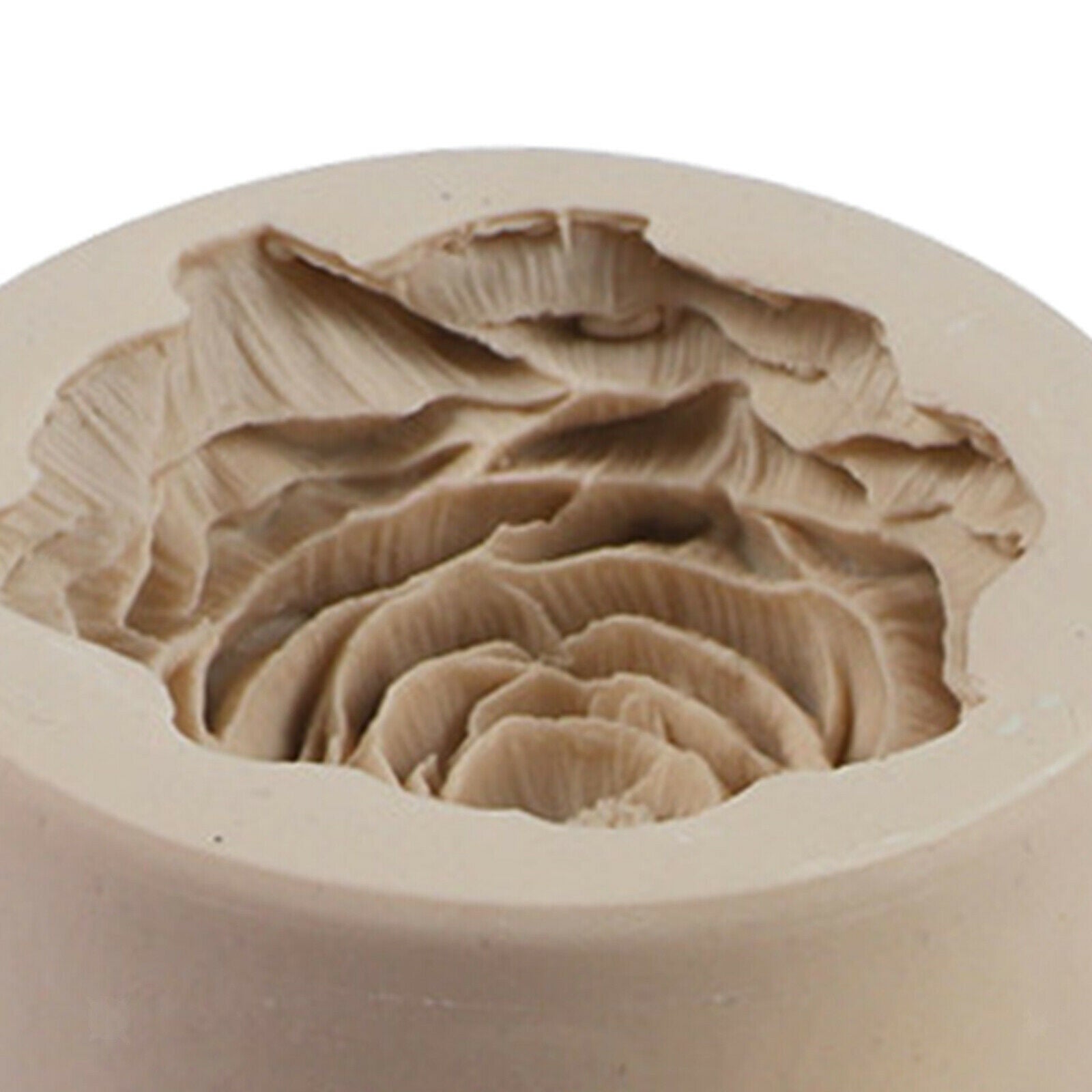 Flower Mold Aromatherapy Candle Mould Gypsum Clay Craft Pastry Making Tool