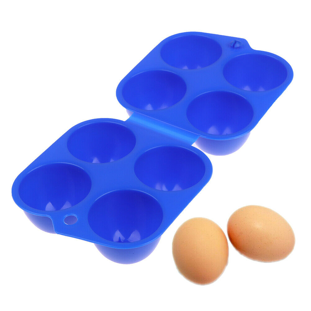 4 Grid Egg Box Carrier Folding Carton Holder Outdoor BBQ Picnic Shockproof G SJ