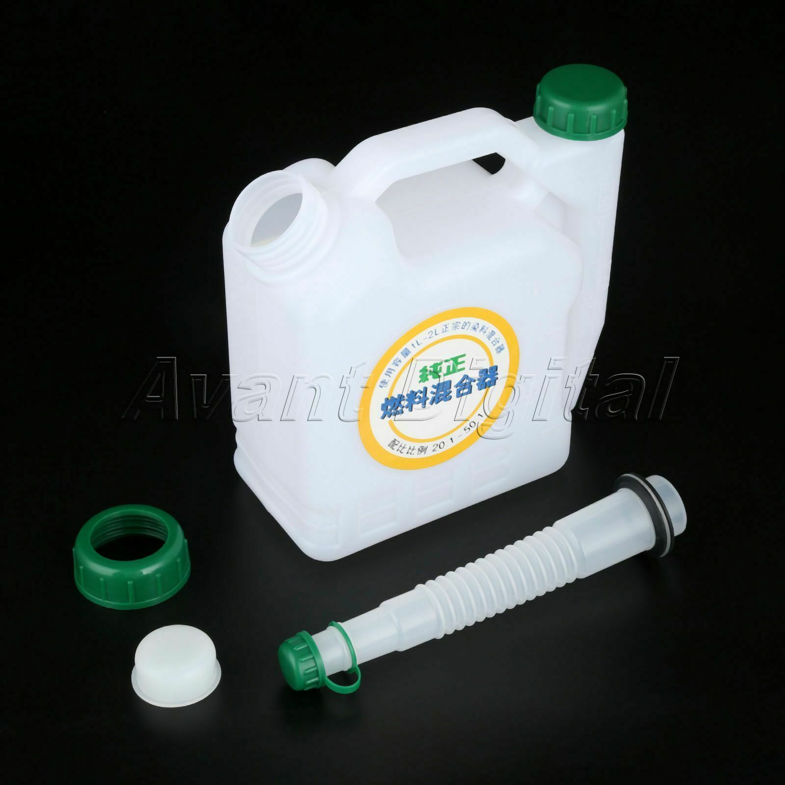 1Pc Chainsaw Gasoline Fuel Mixing Bottle Spare Parts 1.0L 25:1/50:1/40:1/20:1