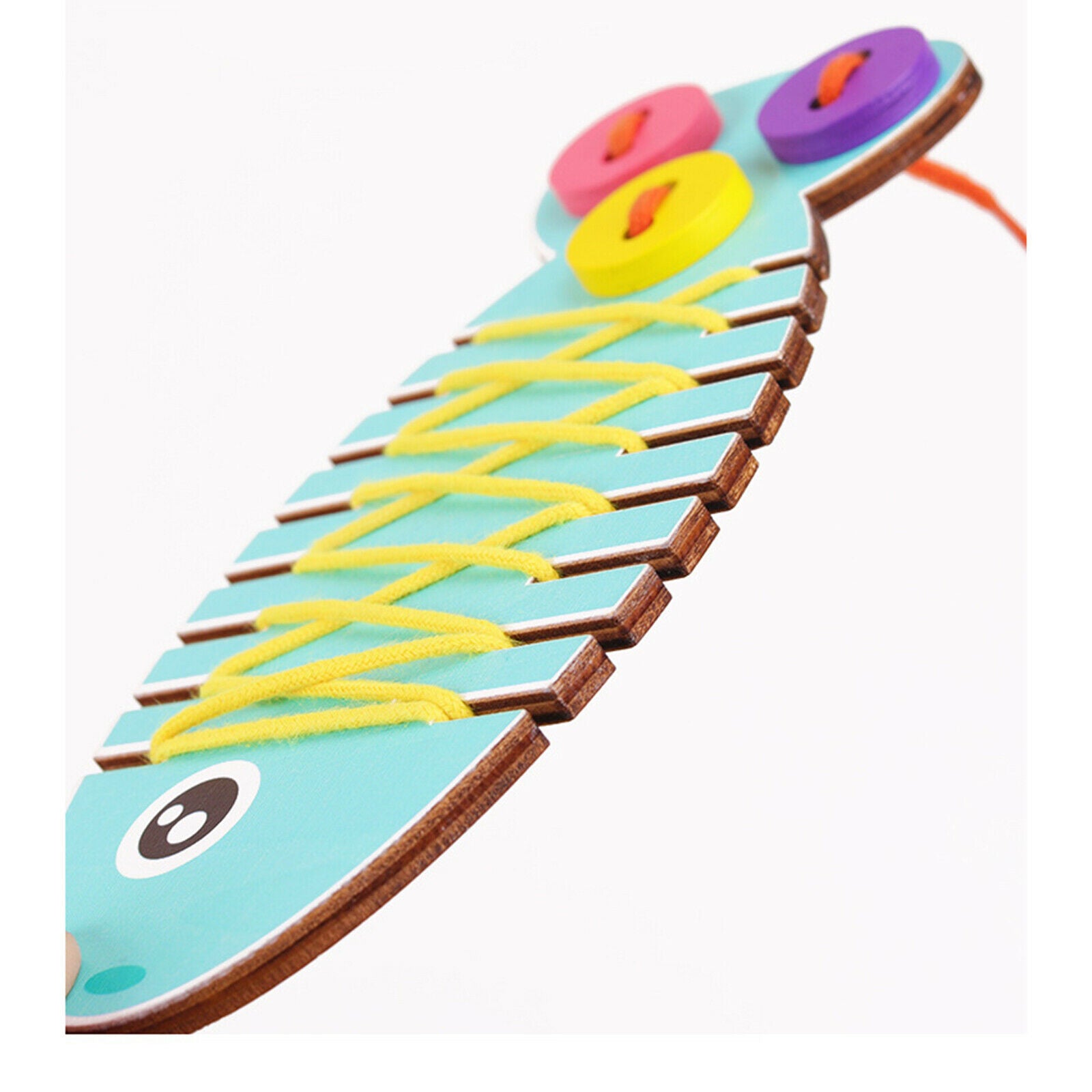 Threading Line Fish Educational Toys Threading Game Toys Kindergarten DIY