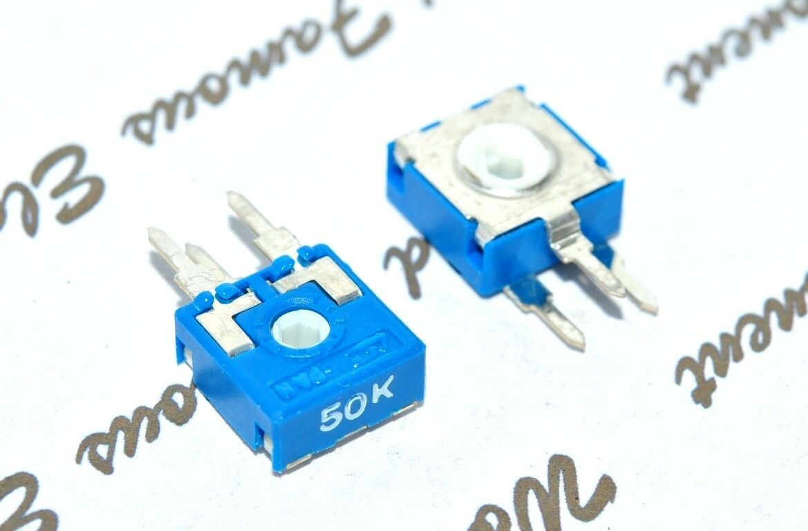 10pcs - ACP CA9 M H2.5 50K Type A Trimmer Potentiometer 9mm - CA9MH2.5-50KA2020
