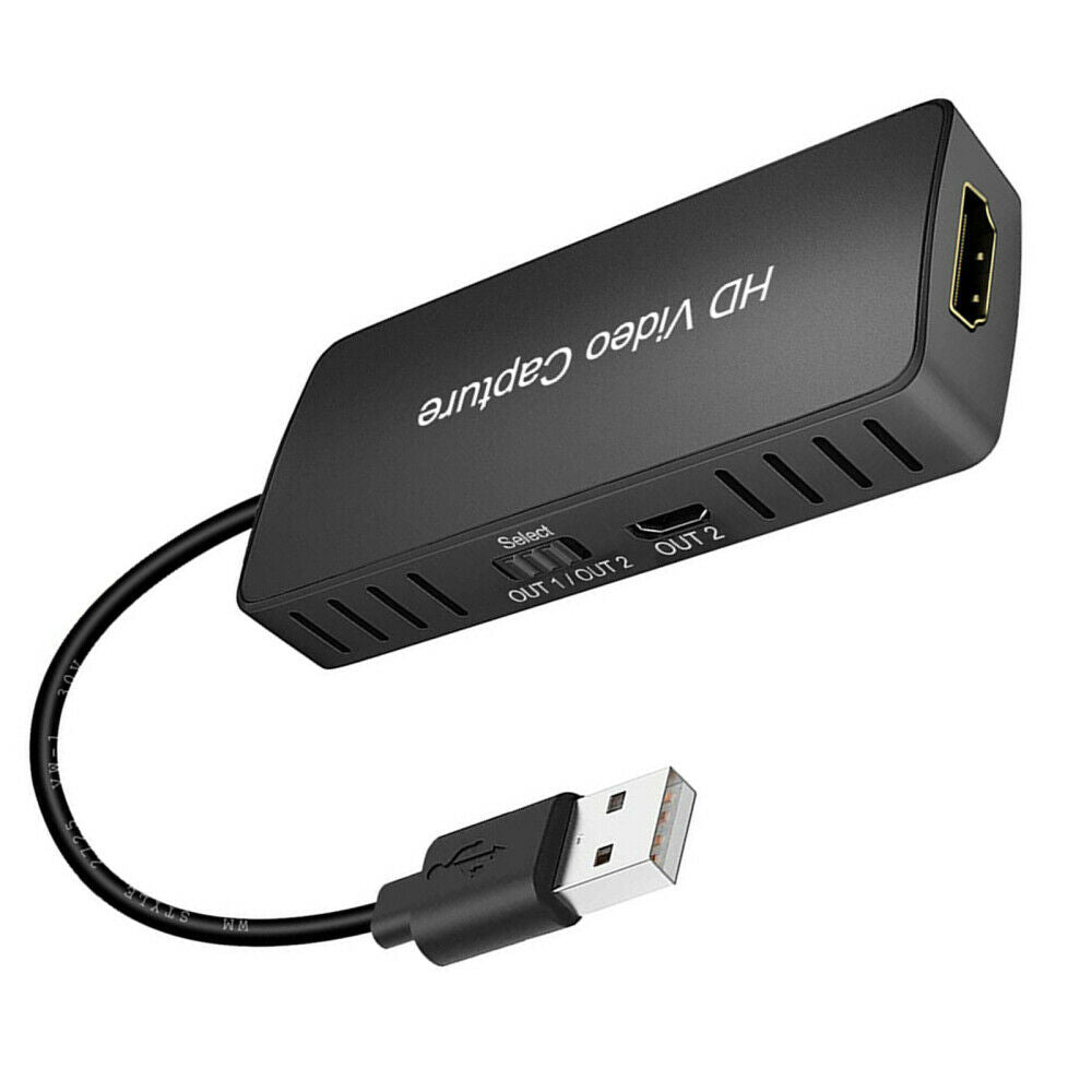 HDMI to USB 2.0 Video Capture Card 1080P 30fps Record For Live Streaming