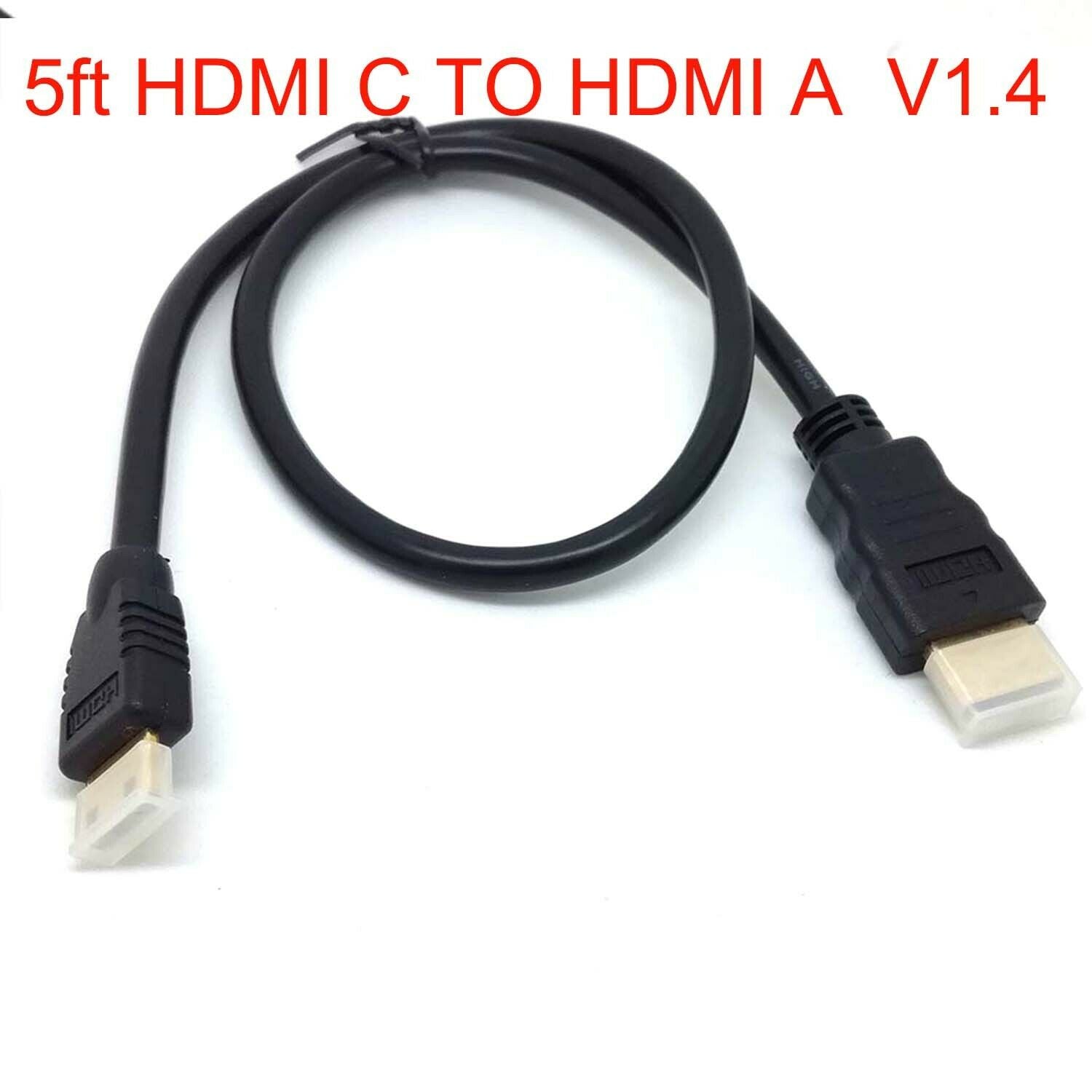 Mini HDMI C TO HDMI A AV Audio Video Cable for Nikon Coolpix L24 AW100/s camera