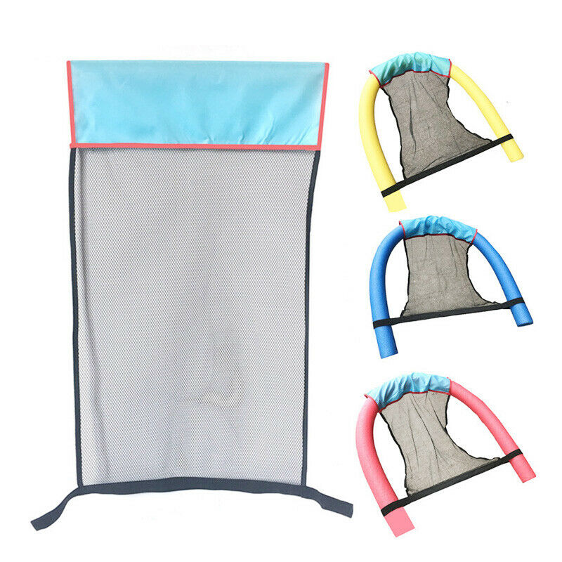 Pool Noodle Chair Net Floating Chair Novelty Bright Color Pool Floating Chair