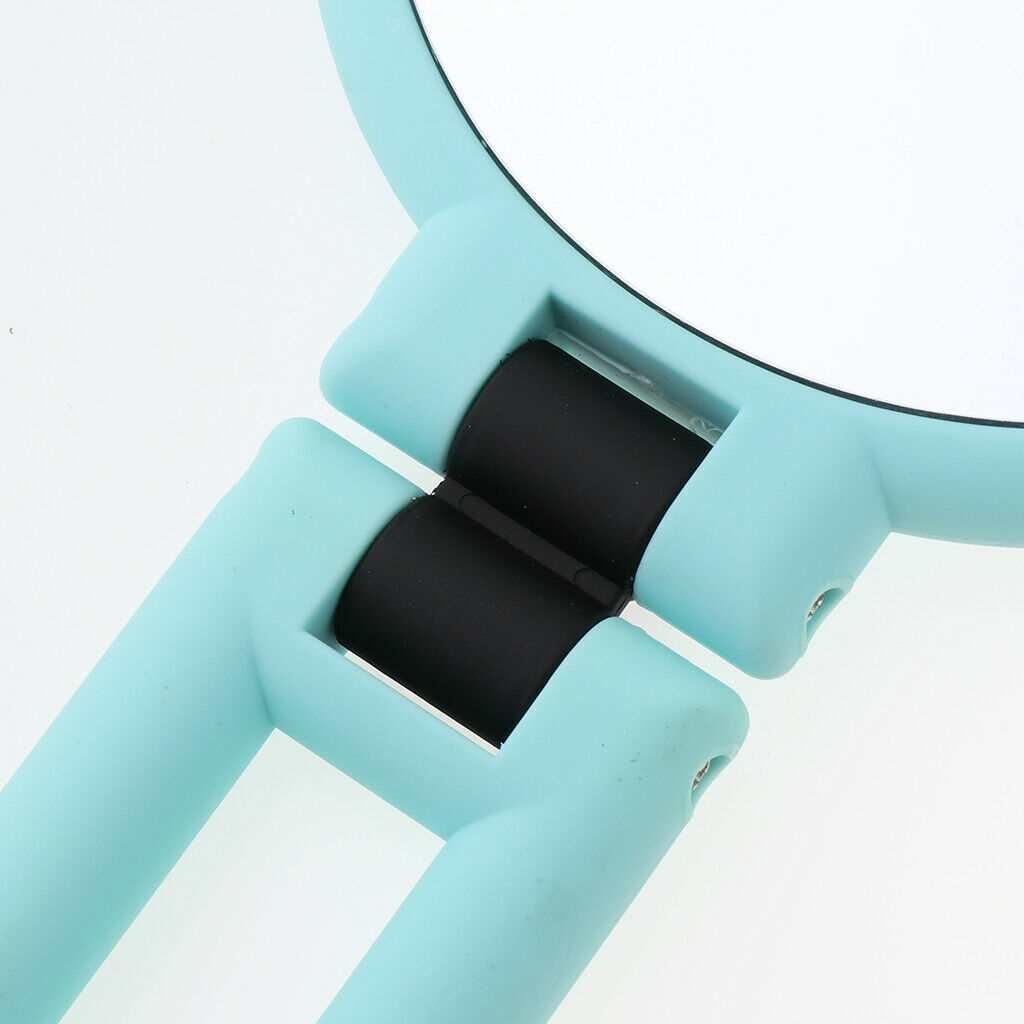 2Pcs Folding Handheld Double Sided Mirror Makeup 15X & 2X Magnifying Mirror