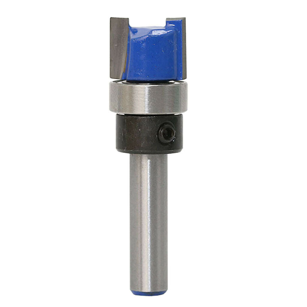 2-Flute Pattern Flush Trim With 1/2 Shank (Dia.) Top Bearing Router Bit, 1/4