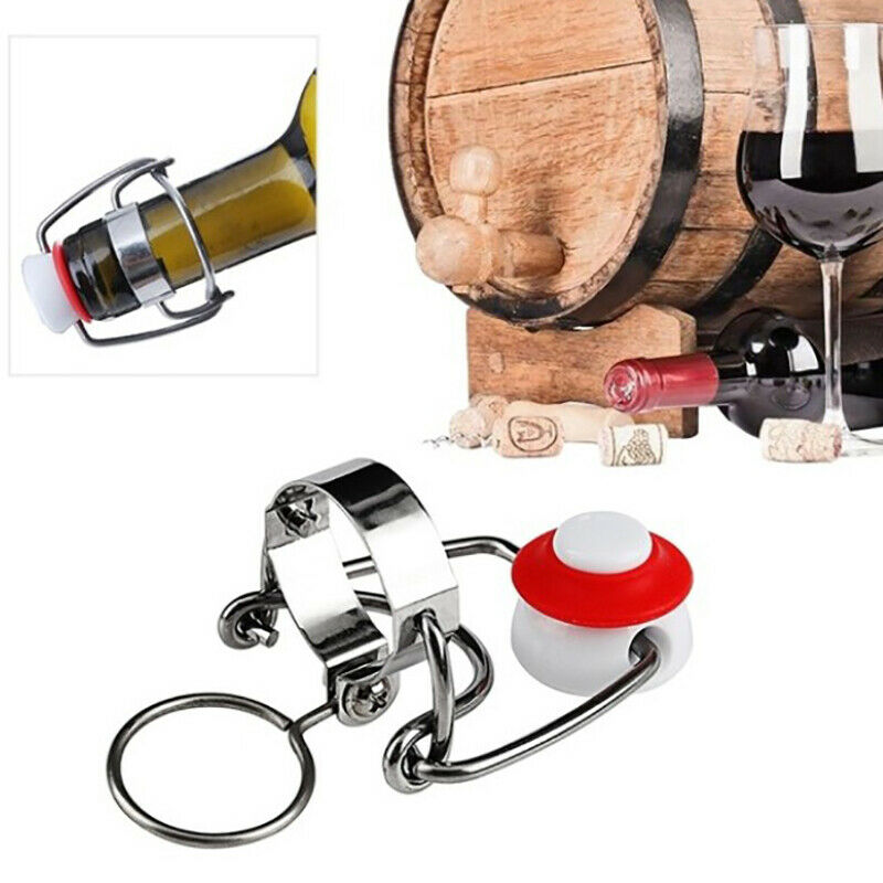 Red Wine Cap Homebrew Beer Bottle Replacement Swing Cap Flip Top Stopp.l8