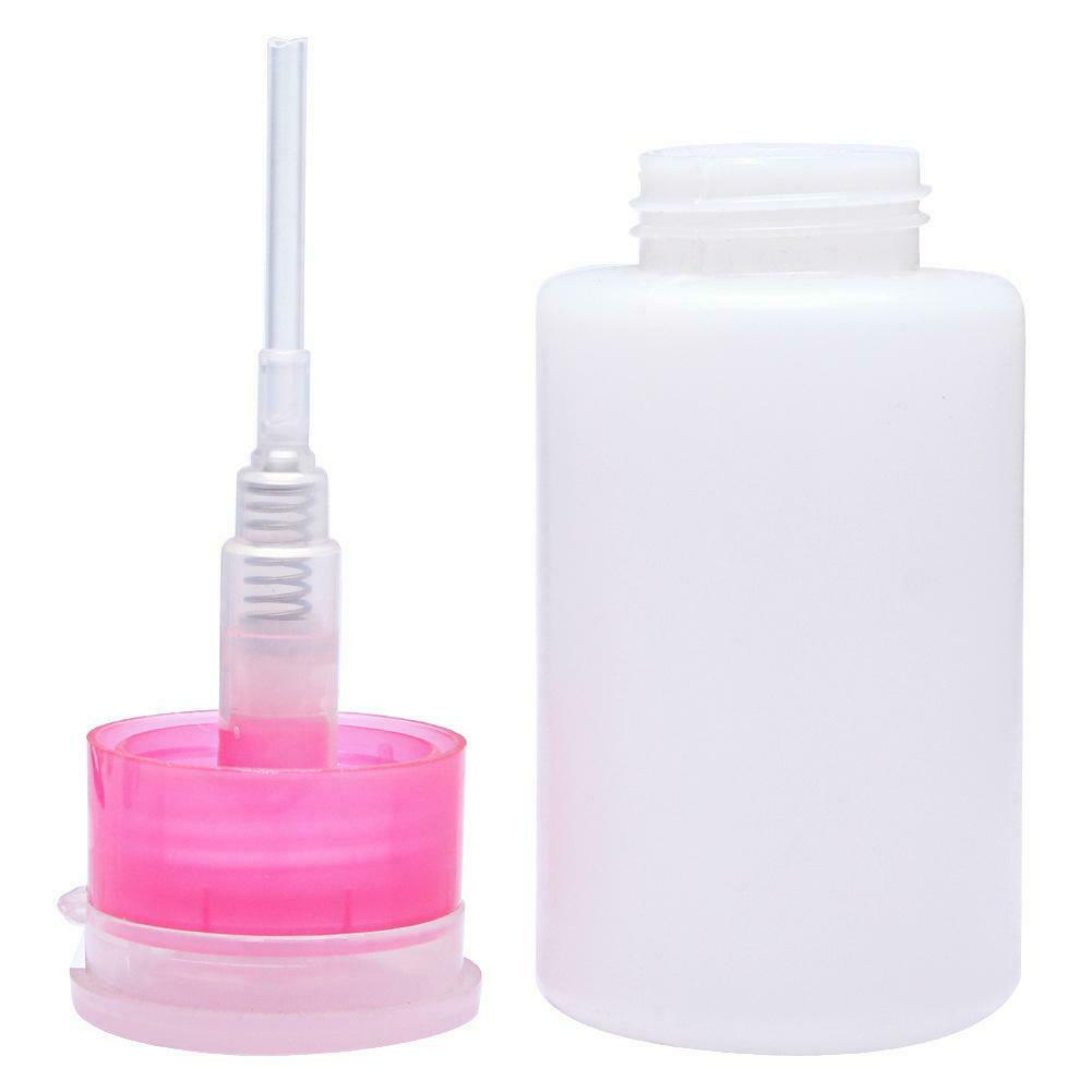 150ML Pump Dispenser Bottle Nail Art UV GEL Polish Remover Acrylic @