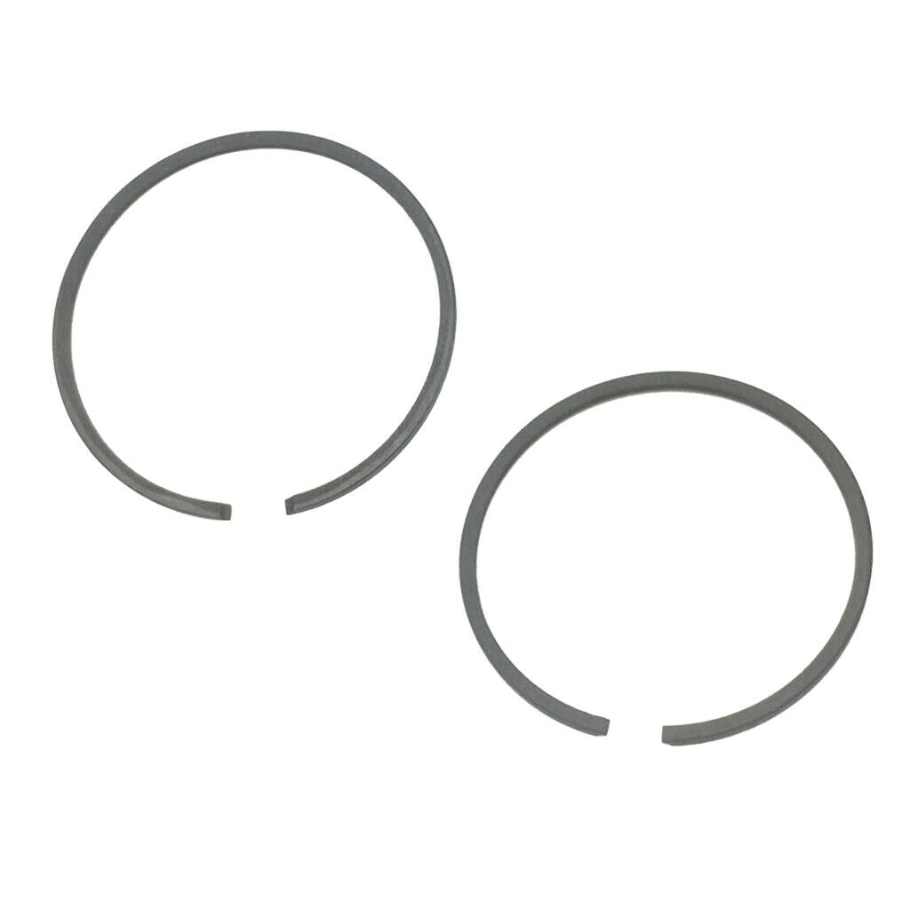 2 Pieces 47mm Piston Rings for 80cc 2 Stroke Engine Motorized Bike