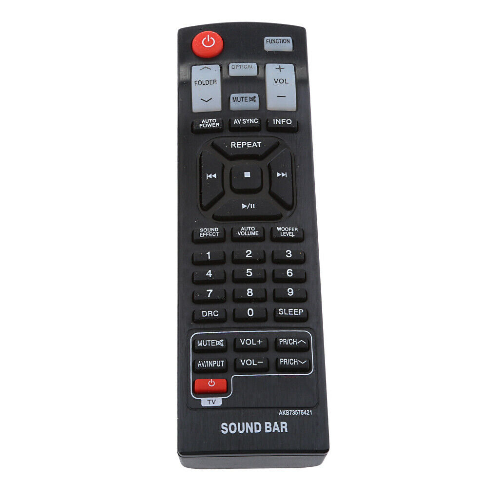 AKB73575421 Remote Control for LG Sound Bars NB3530A, NB3532A, NB4530B, NB4532B,
