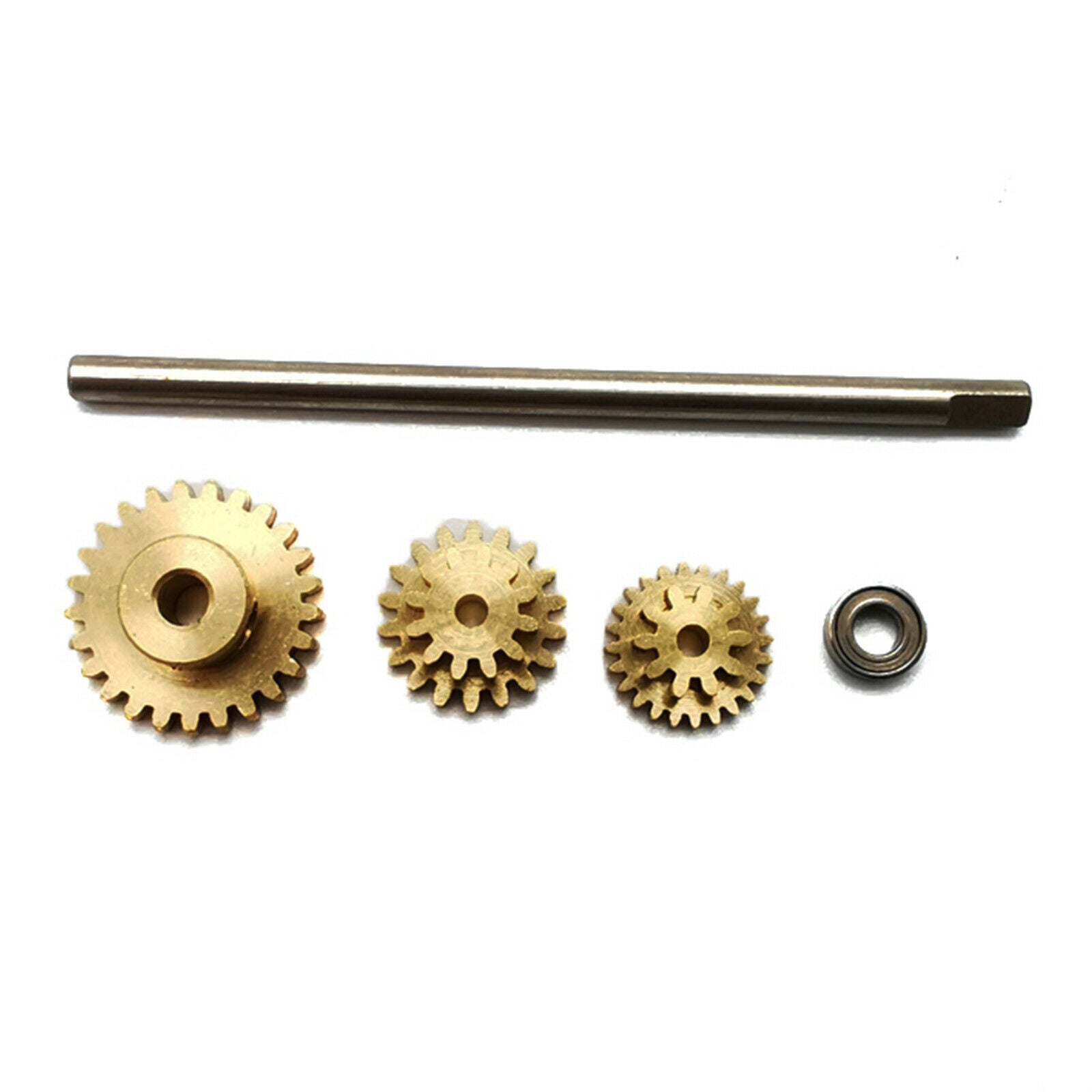 3x 1:10 Alloy 19T 24T 26T Gear Spare Parts for WPL D12 RC Buggy DIY Accs