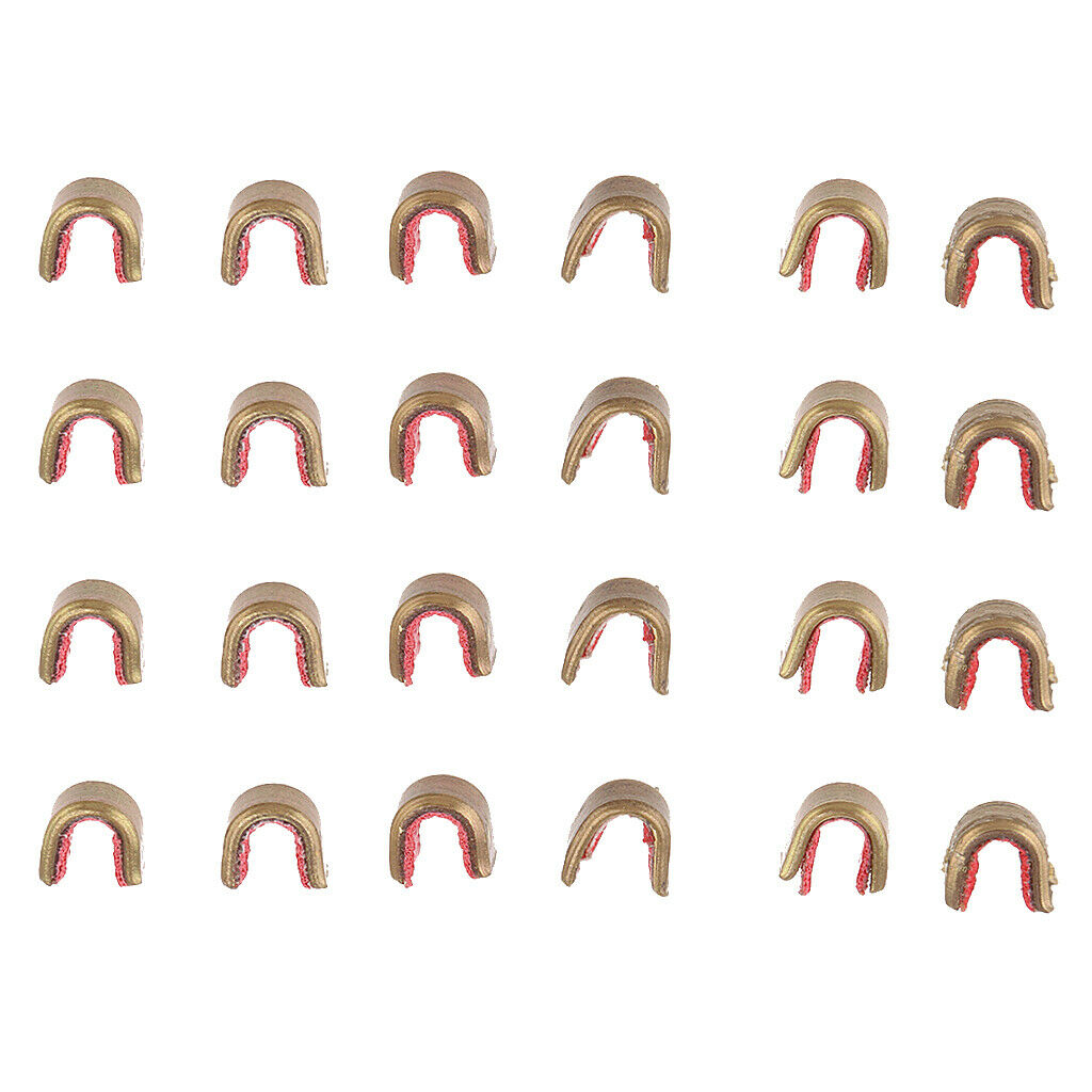 Copper Bowstring Nocks - Pack of 24