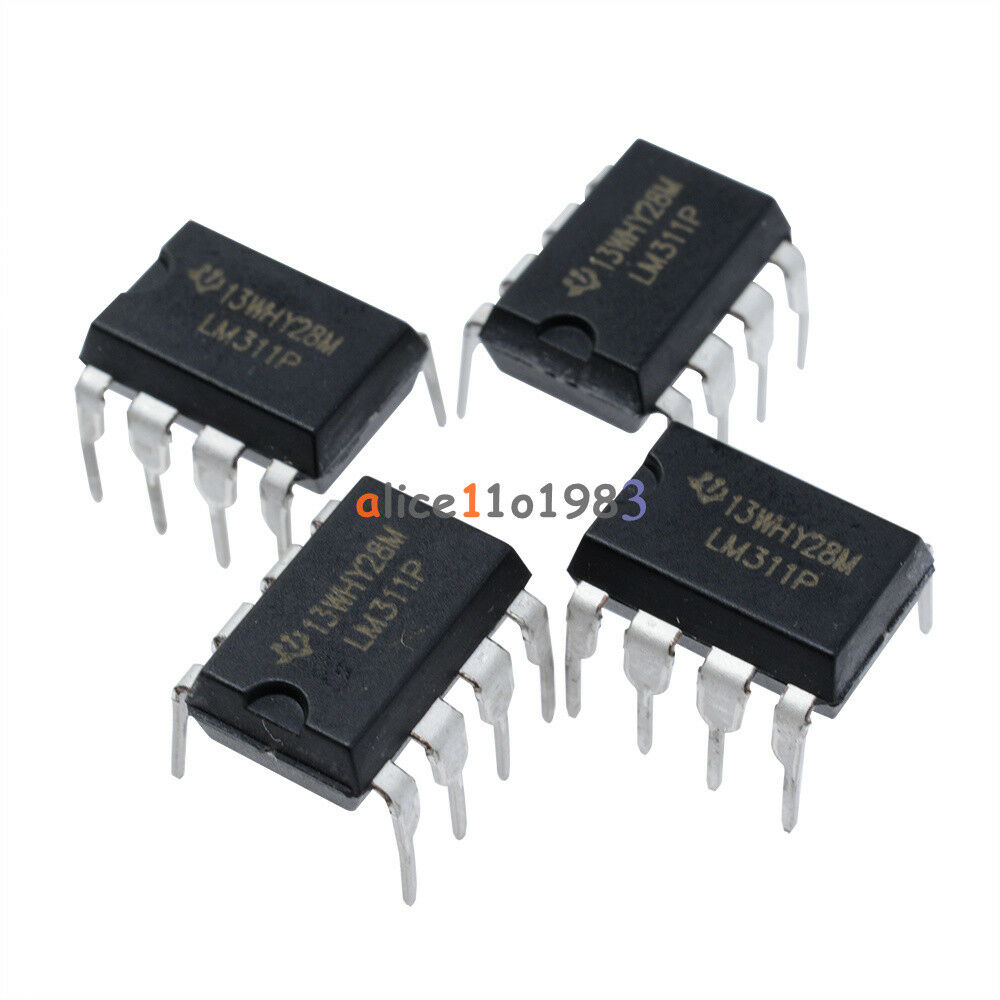 10Pcs LM311 LM311P IC DIFF COMP W/STROBE DIP-8 NEW