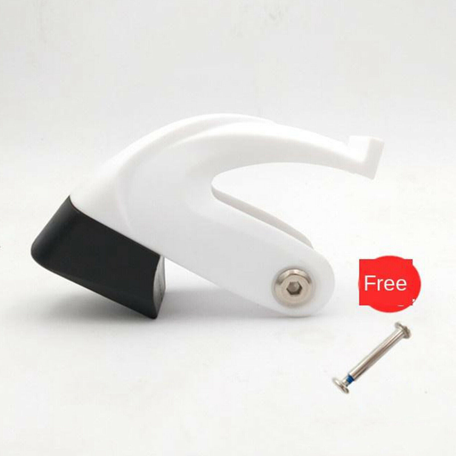 2X Inline Skates Brakes Block Brake Roller Stopper White + Black