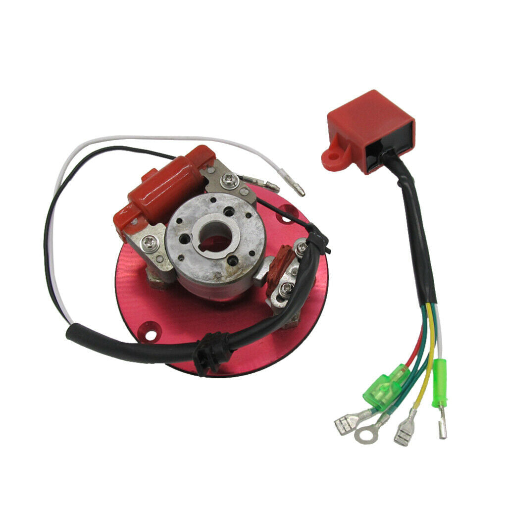 Ignition Inner Rotor Magneto Stator Kit Fit 50cc - 125cc Horizontal Engine