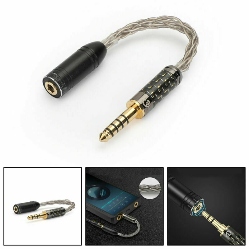 Headphone Balance Conversion Line 3.5~4.4 Connector Male And Fe Converter BL B3