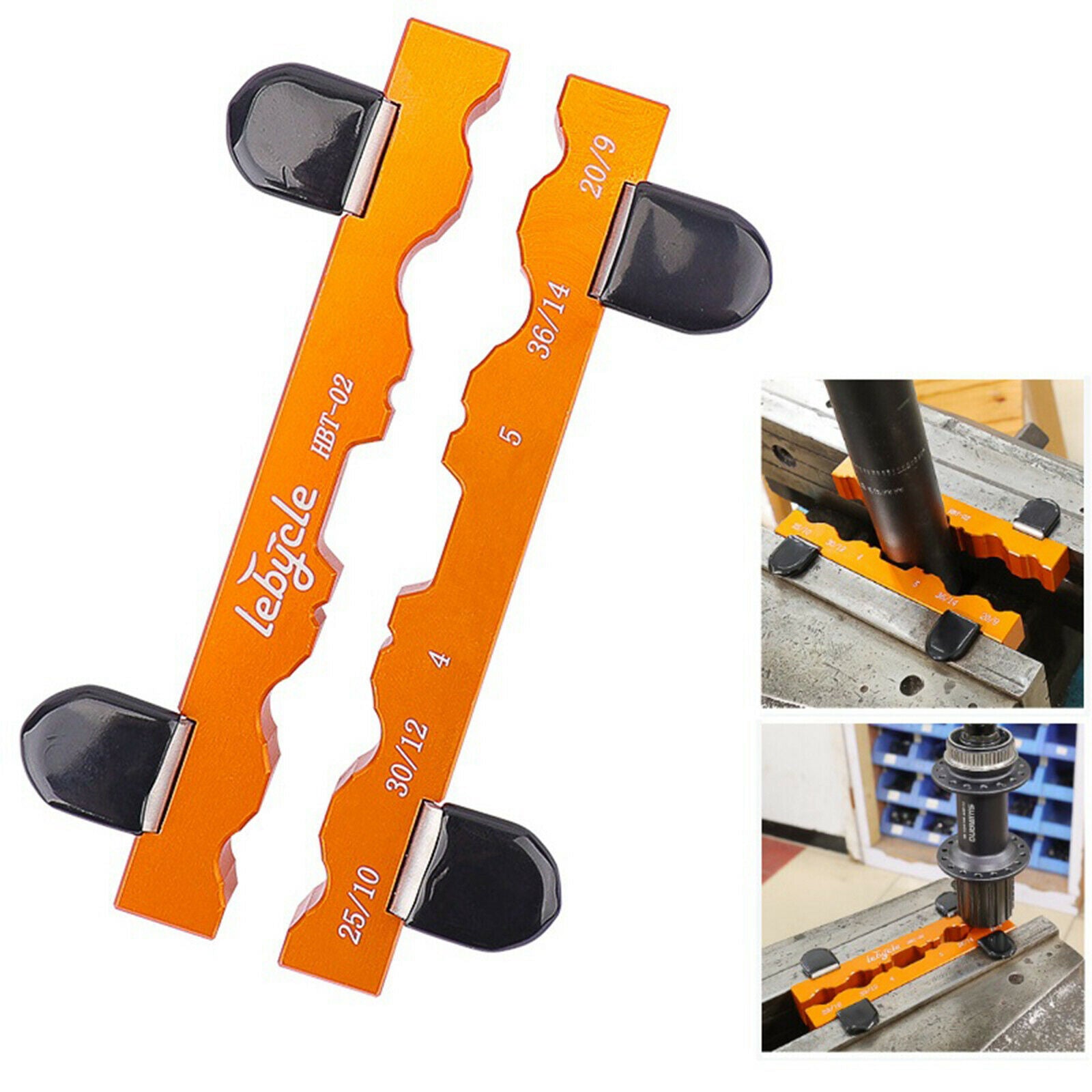 13cm Axle Vise Insert Universal Clamp Holder Hub Seatpost Spindle Vise Jaw