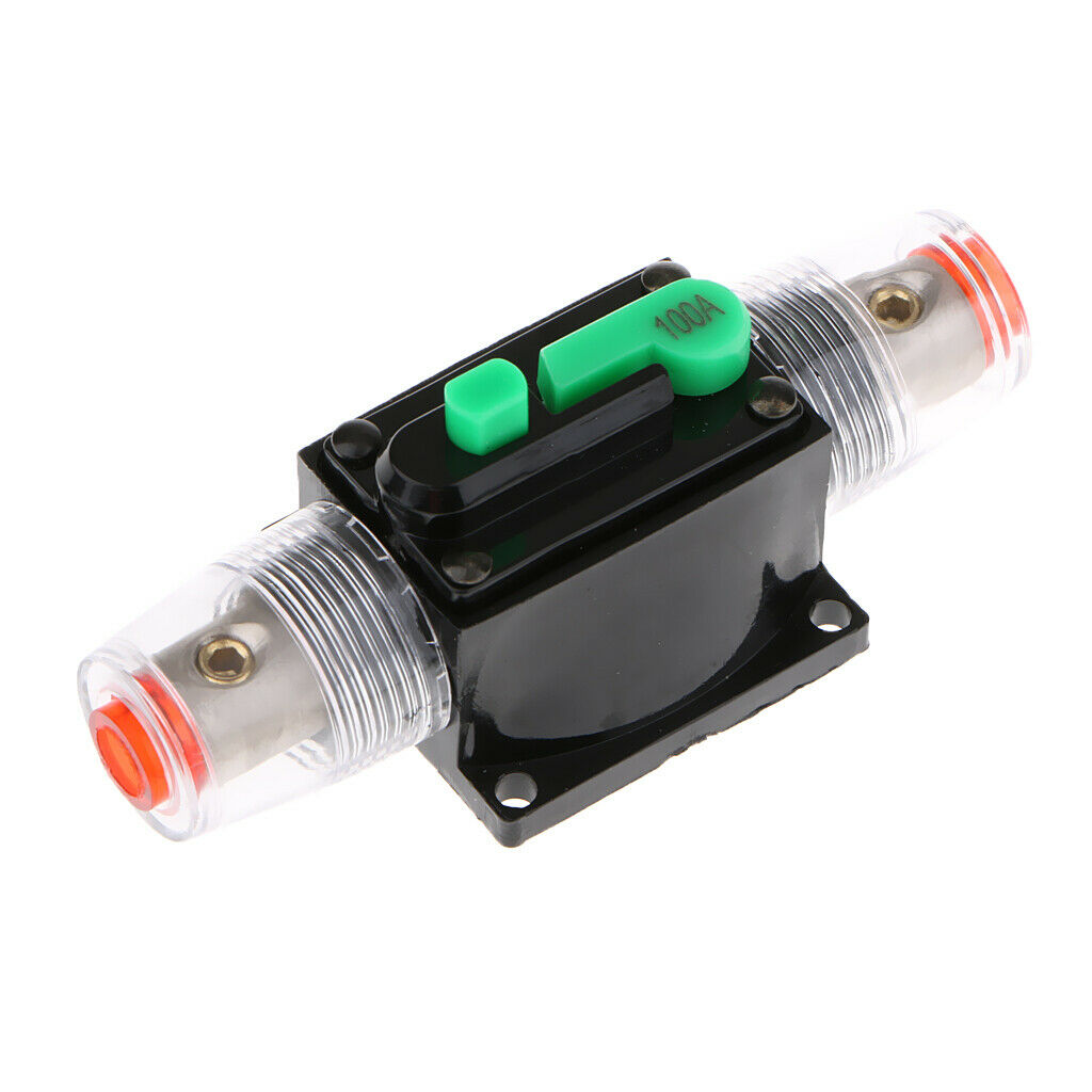 2pcs 100A Red/Green Kill Switch Circuit Breaker For Car Boat Universal