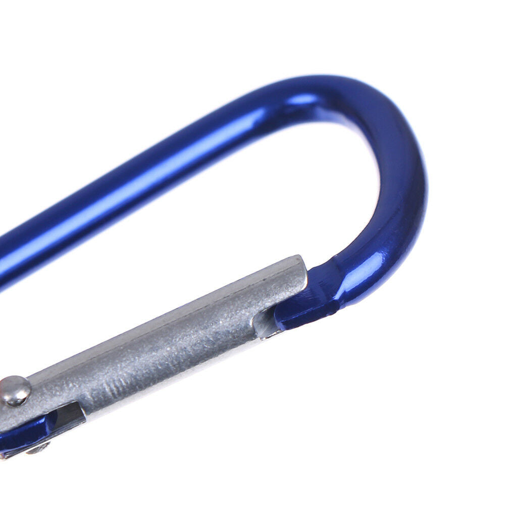 5X aluminum carabiner D-ring key chain clip snap hook-karabiner camping ke.l8