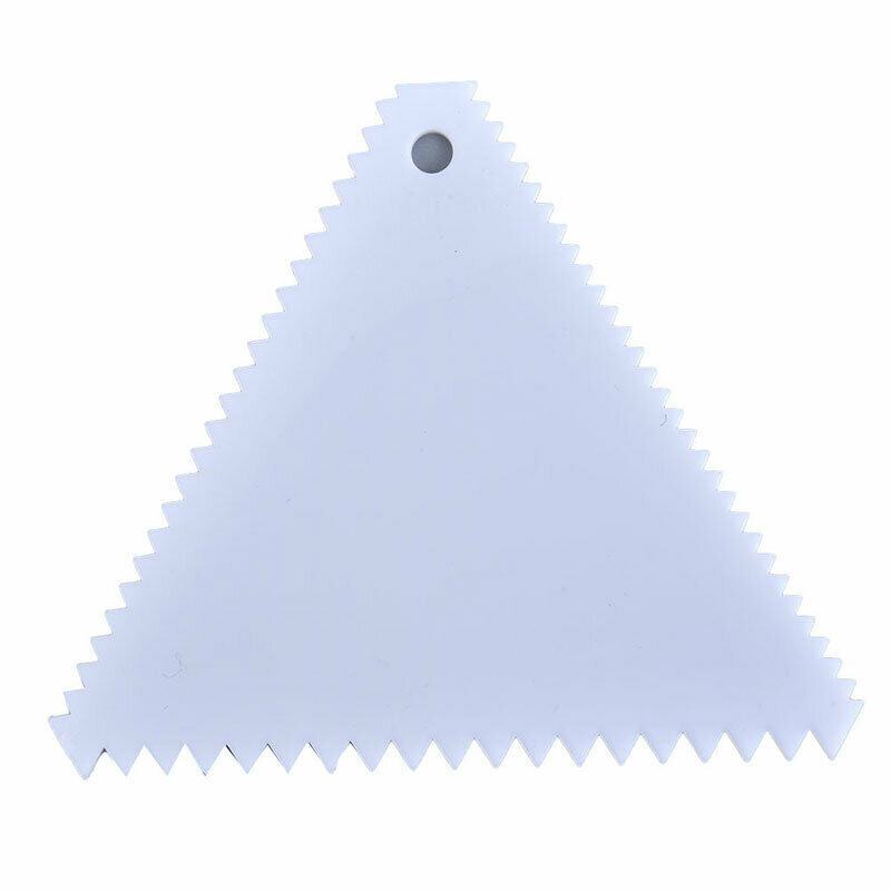 Triangular Plastic Scraper Dough Scraper For Bread Making And Cake Pastry.l8