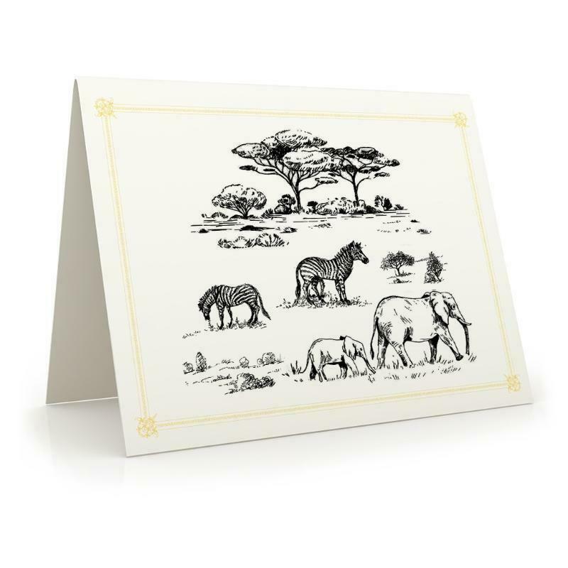Zebra Elephant DIY Silicone Clear Stamp Cling Seal Scrapbook Embossing Album