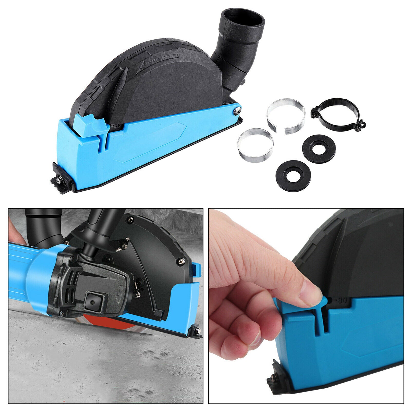 Universal Surface Power Grinding Dust Shroud Dust Cover for Angle Grinders