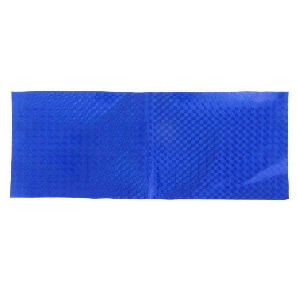 6pcs Fishing Lure Tape Holographic Adhesive Film Flash Tape Blue