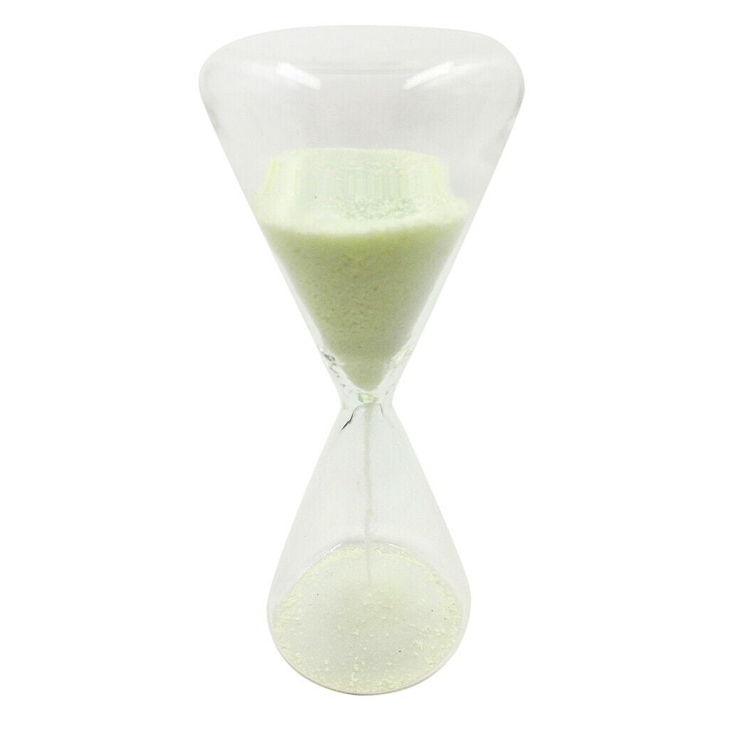 1 Minute Sand Timer Hourglass with White Sand Party Props Glow in The Dark