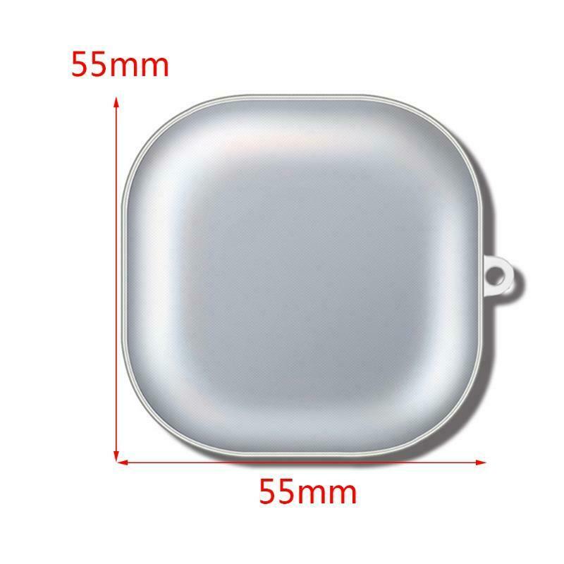For Galaxy-Buds Pro/Live Wireless Headphone Case TPU Transparent Cover Sleeve