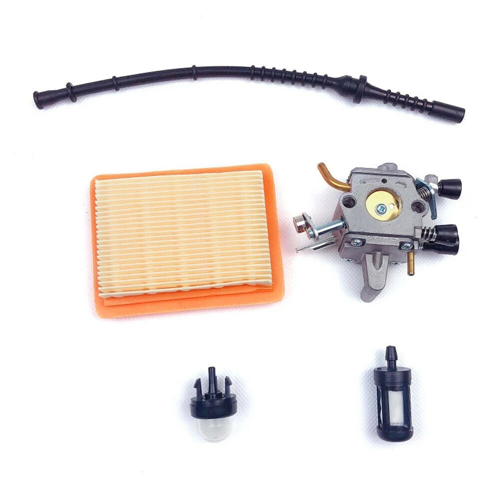 FS450 Carburetor Air Filter Set Replacement Suitable for STIHL FS400 FS450 LIN