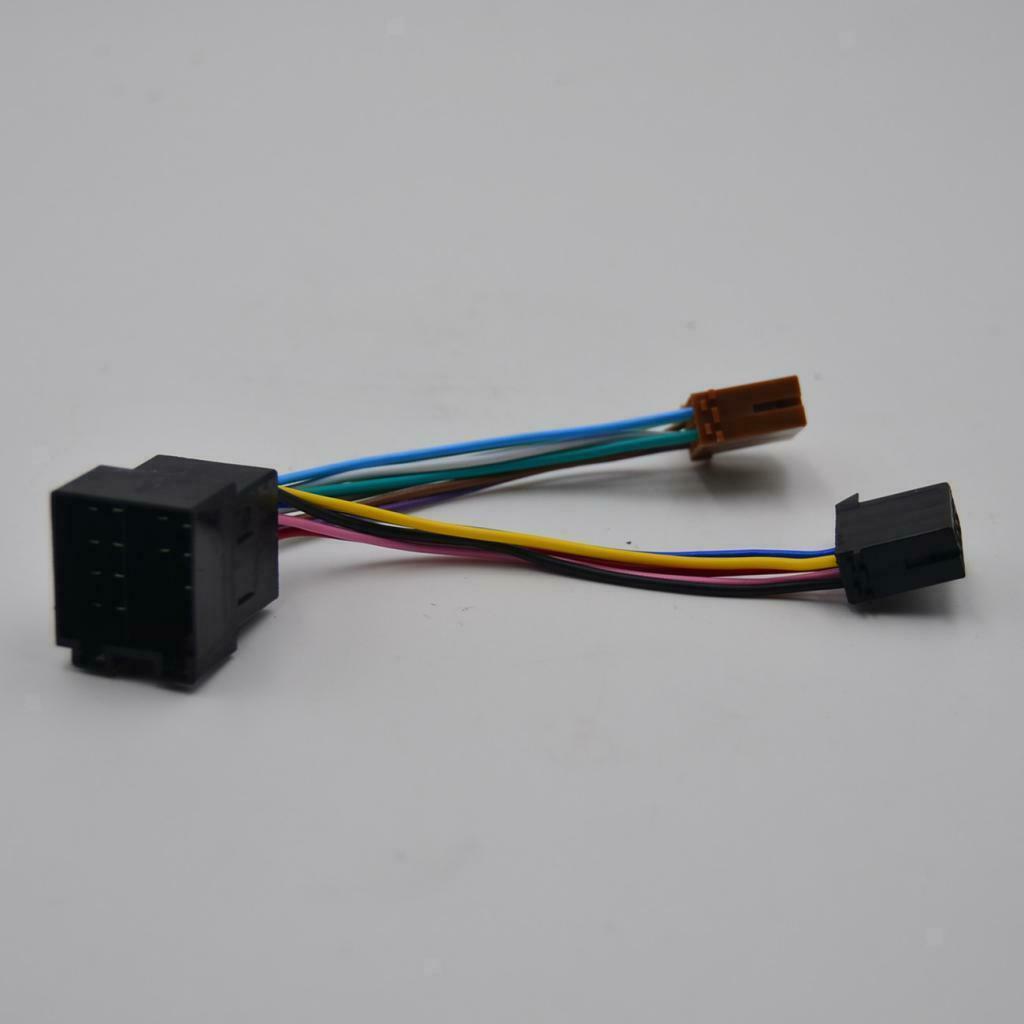 7.9x1.2x1.6inch Car Stereo Audio Harness w/ ISO Adapter For   106 307