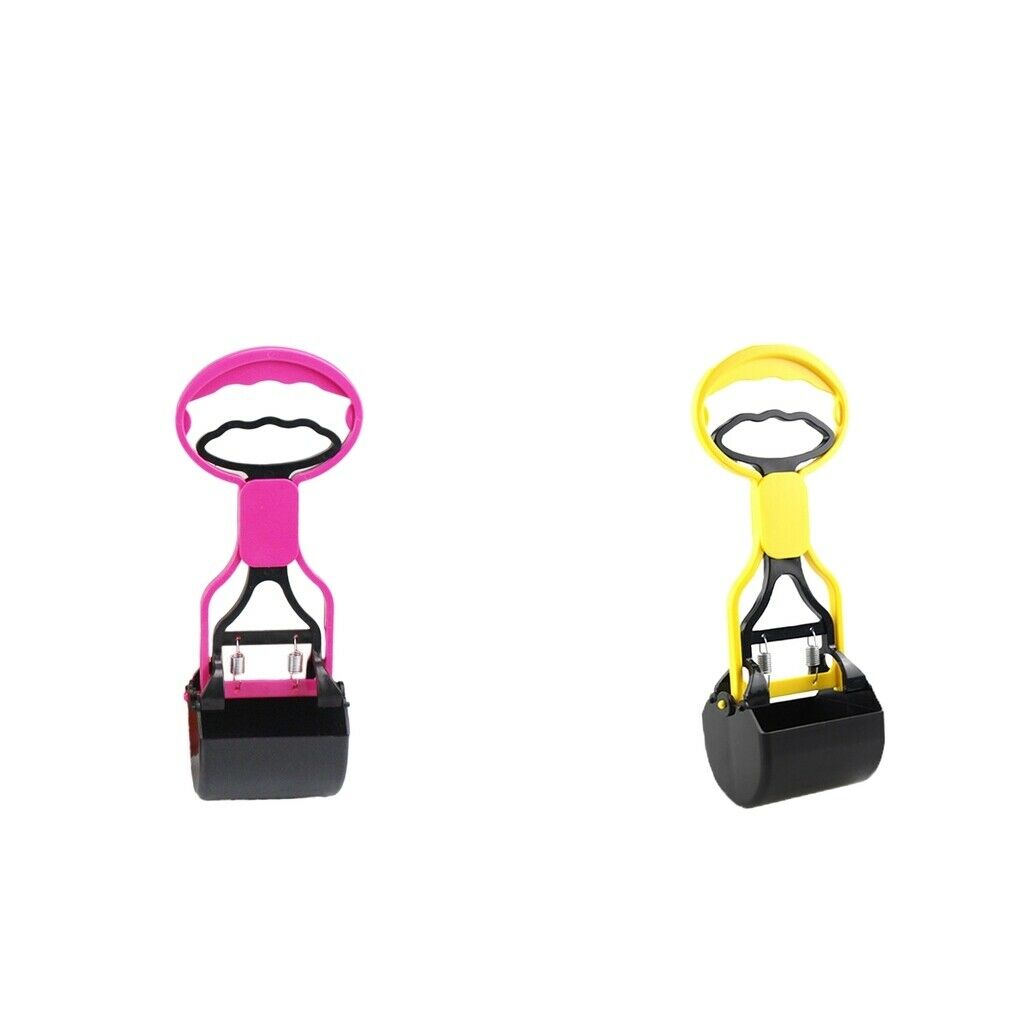 2pcs Dog Poop Scooper Pet Outdoor Litter Shovel Cleaning Tools Easy Use