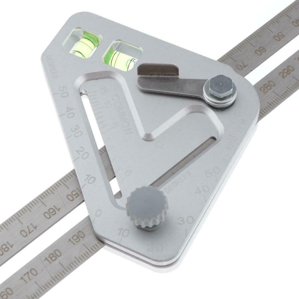 Woodworking Level Ruler Multifunctional Angle Ruler Protractor Angle Finder