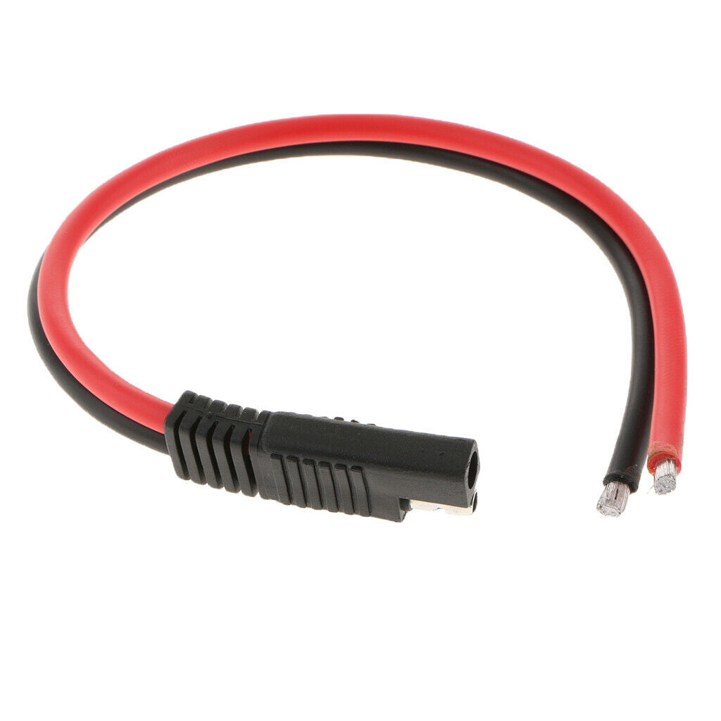 2 Pieces Premium Solar Battery SAE Charger Harness DIY Extension Connector