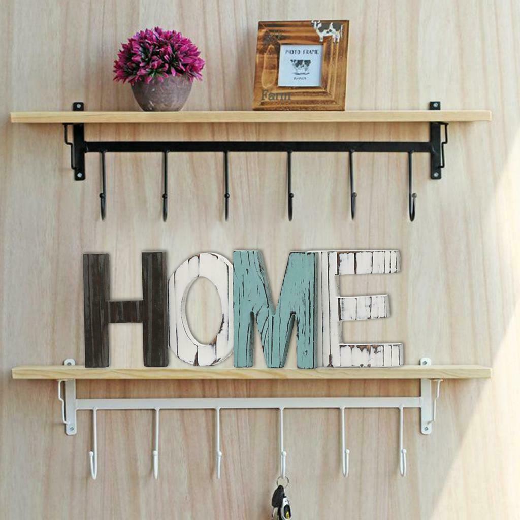 Home '' Wood Schiftzug Stand Deco Letter