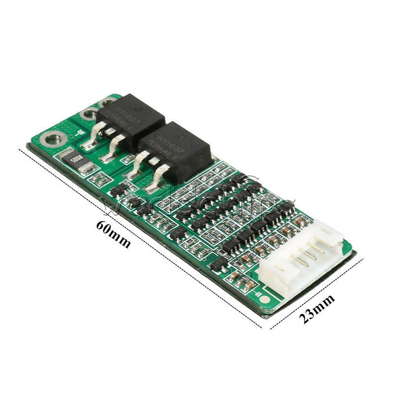 5S Lithium Battery 21V 18V 15A Protection PCB Board & Wires Li-ion Battery Cell