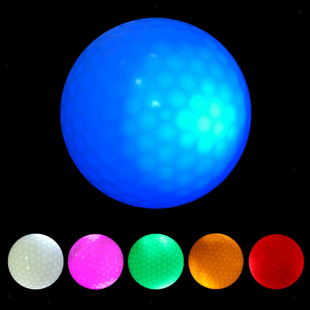 6pcs Night Golf Balls LED Golf Balls Perfect for Night Golf and Practice