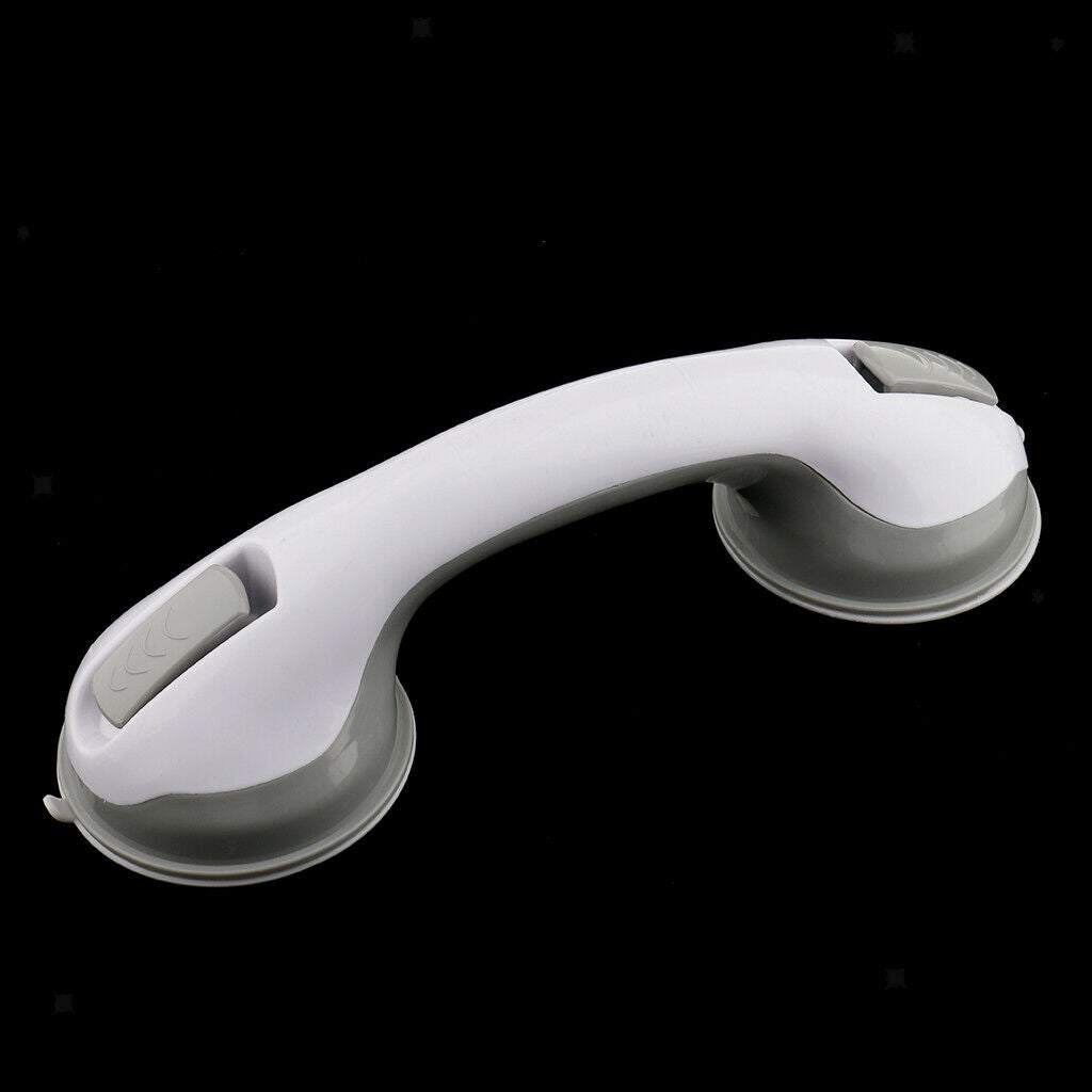 Grab Handle with Suction Cups. Shower Handle. Bath Handle - Gray