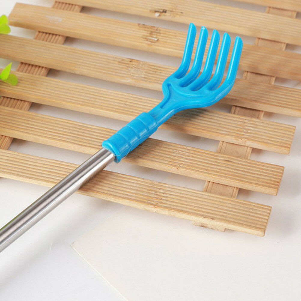 Stainless steel back scratcher massage portable pocket itching claw .l8