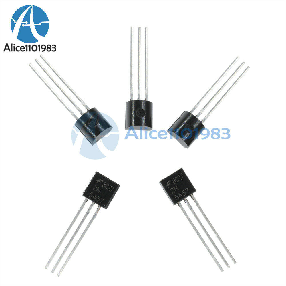5PCS 2N5457 FSC JFET N-CH 25V 625MW TO92